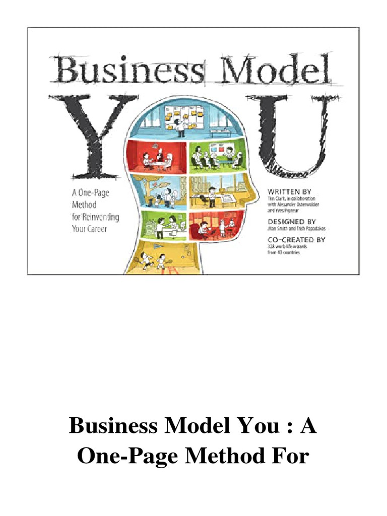 business model you a one page method for reinventing your career