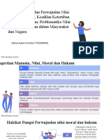 Ibd - Hakikat, Fungsi, Perwujudan Nilai Moral Dan Hukum