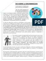 Articulo de Opinion.la Realidad Sobre La Discriminacion.evelin Samata 4bpdf