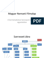 Magyar Nemzeti Filmalap - Szakmai - Egyeztetés