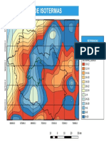 Mapa isotérmico Parque Nacional Cajas