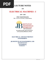 Electrical Machines 1 Notes