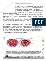 Salud Pública y La Infección Por Sars