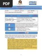 ACTIVIDAD N°01 E3 - 4° GRADO - EPT - Fernanda Idrogo