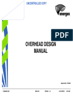 Overhead Design Manual: © ENERGEX 2007 BMS 01613 2.0 Last Update: 15/01/2007