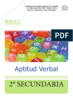 Libro Aptitud Verbal 2° Sec. Ya