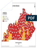 KY Red Zone Map: 12/3/21