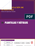 Plantillas y Rótulos - Estandarización de Almacenes