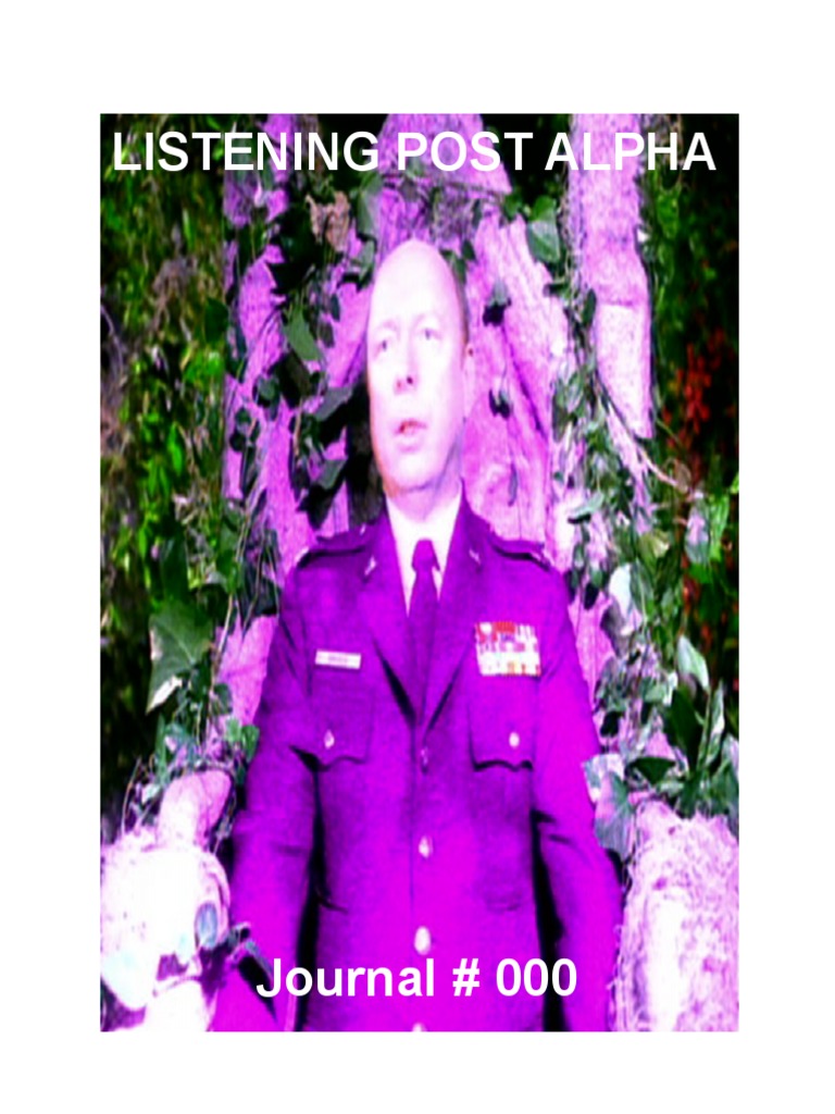Listening Post Alpha Journal 000 PDF In Astrology