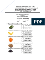 Soal Kinerja SDLB - C