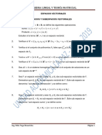 Algebra Lineal y Teoría Matricial.