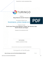 Certificado de Como Vender en Internet Turingo