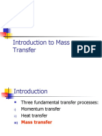 Introduction to Mass Transfer (1)