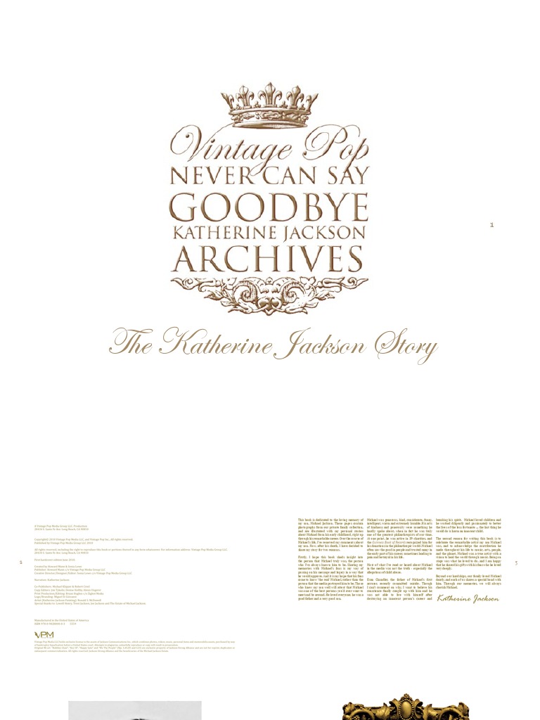 Never Can Say Goodbye Katherine Jackson | PDF | Entertainment