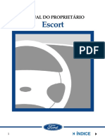 Manual Ford Escort Zetec 1.8 16V