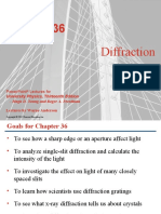Diffraction: Powerpoint Lectures For