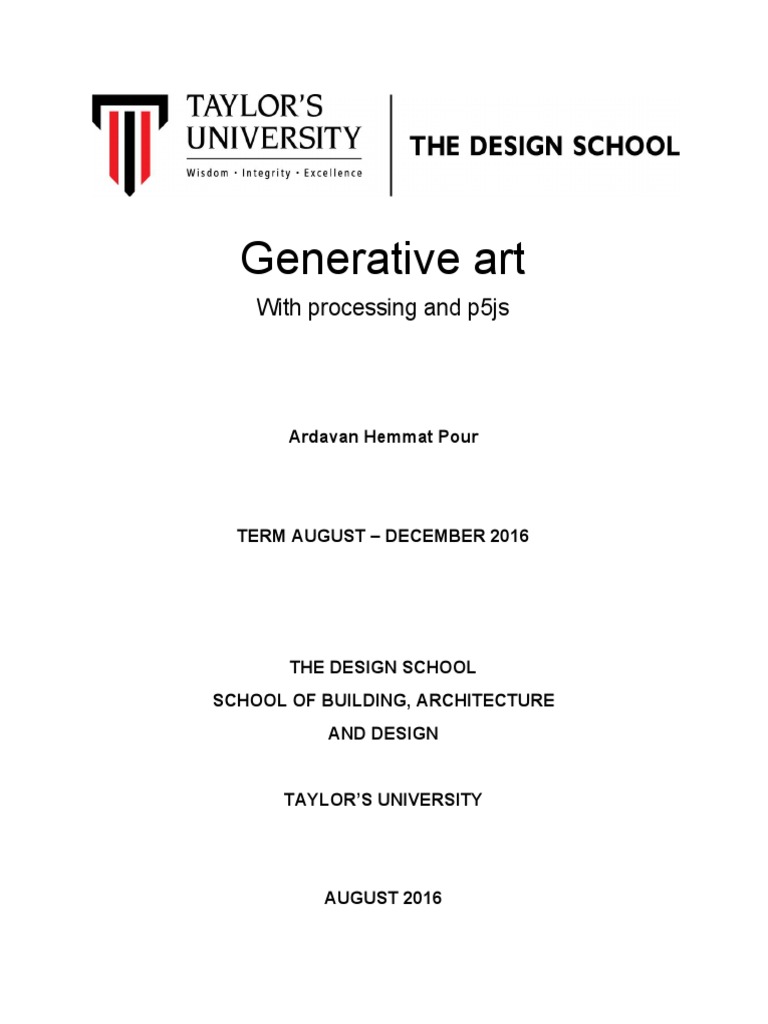 Generative Art for Multimedia Students | PDF | Aesthetics | Immanuel Kant