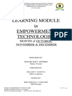 EmpoTech - October To December