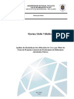 Analise Da Resistencia Dos Musculos Do Core Por Meio Do Teste de Prancha Lateral em Praticantes de Diferentes Atividades Fisicas