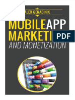 Mobile App Marketing and Moneti - Alex Genadinik