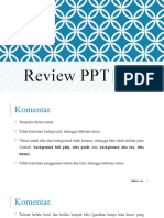 4 Seminar - Review PPT Presentasi