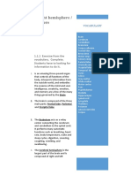 Lesson 1. Right Hemisphere / Left Hemisphere: 1.1 Vocabulary