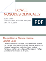 Using Bowel Nosodes Clinically