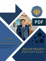 BUTLER PROJECT REPORT 2020
