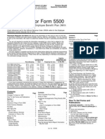 Instructions For Form 5500: Annual Return/Report of Employee Benefit Plan (With 100 or More Participants)