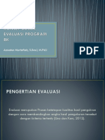 EVALUASI PROGRAM BK