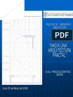 Presentacion HACIA UNA ARQ FRACTAL