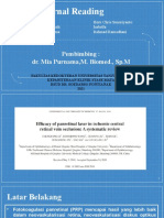 Journal Reading: Fotokoagulasi Laser untuk CRVO Iskemik