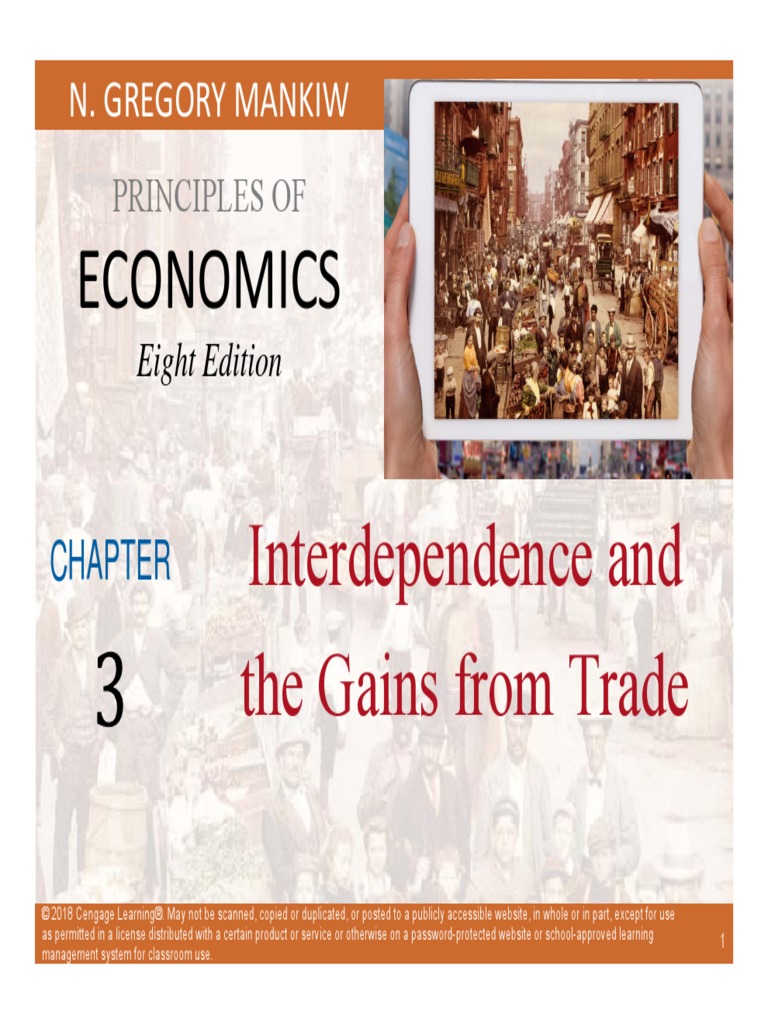 Economics: Interdependence and The Gains From Trade | PDF | Comparative ...