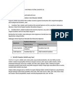 Quatitative Data Analysis Hypothesis Testing Chapter 15