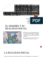 El Hombre y Su Realidad Social