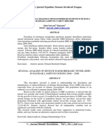 Analisis Spasial Kejadian Demam Berdarah Dengue Di Kota Bandar Lampung Tahun 2006-2008 Elmi Nuryati Thamrin Email