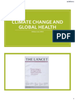 Climate Change and Global Health