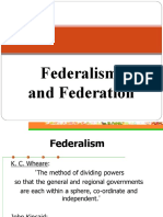 Federalism and Federation: Understanding the Key Concepts
