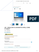 HP - Pavilion 14-DV0067TX Intel Core I7-1165g7