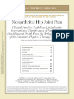 Nonarthritic Hip Joint Pain