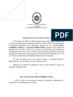 Sentencia TSJ-SConst N° 00024 22-01-2003 Caso Elba Yespica y Ahustin Hernandez (Art 350 CRBV) 