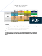 Jadwal Piket Kwu Ampibi 2020