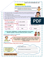 Ficha 7. Tutoria. Aprendo de Las Dificultades..