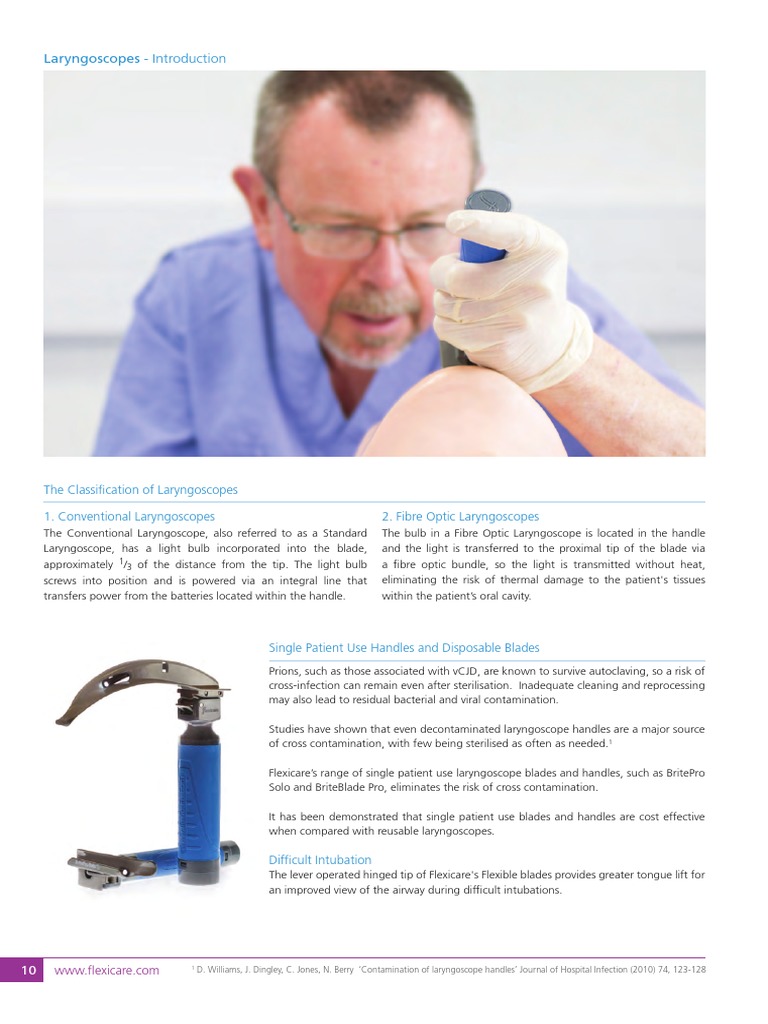 Laryngoscopes Introduction PDF Medical Specialties Clinical