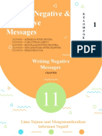Writting Negative & Persuasive Message