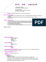 Plan de Lectie Hematologie