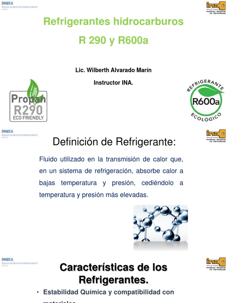 Compatibilidad de R290 y R600a | PDF | Temperatura | Transferencia de calor