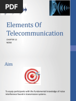 Elements of Telecommunication: Noise