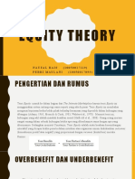 Kelompok  8 theory equity