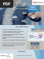 MAQ Software One Year Internship